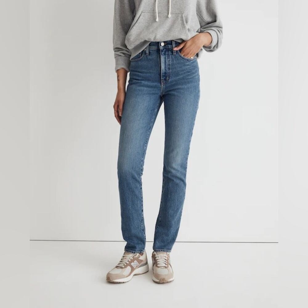 Madewell The Perfect Vintage Jean Kepler Wash High Rise Straight Size 26